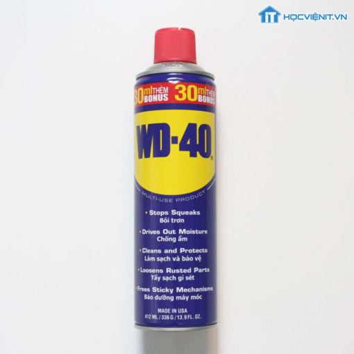 Dung dịch tẩy rửa và bôi trơn: WD-40-400ml