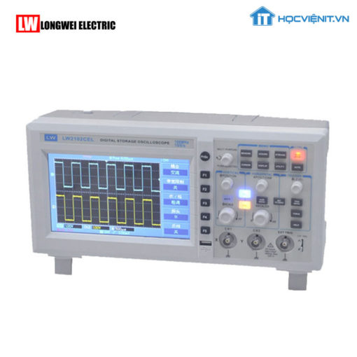 Longwei HK Digital Oscilloscope: LW-2102L-100Mhz/1GS/s