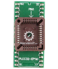 Universal PLCC32 to DIP32 programming adapter