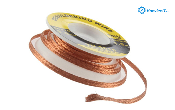 sử dụng dây hút thiếc