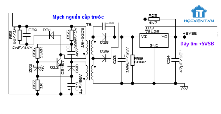 Mạch nguồn cấp trước