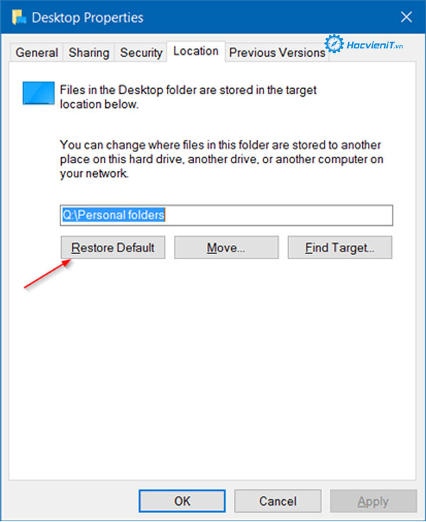 Desktop Properties
