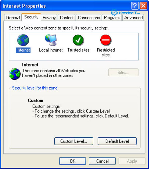 Internet Properties Internet Properties