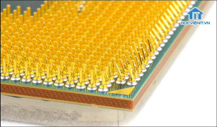 Xác định vị trí chân CPU bị cong