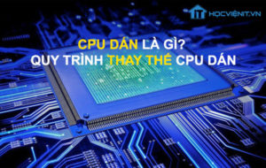 CPU dán là gì? Quy trình thay thế CPU dán