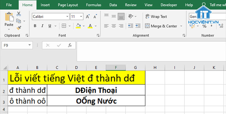 Lỗi gõ 1 phím 2 lần nhưng xuất hiện 3 lần