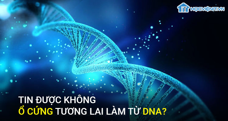 Tin được không ổ cứng tương lai làm từ DNA