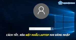 Cách tắt, xóa mật khẩu laptop khi đăng nhập