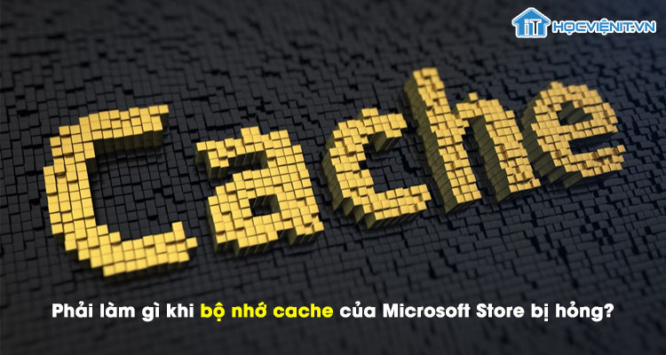 Phải làm gì khi bộ nhớ cache của Microsoft Store bị hỏng?