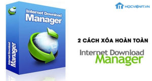 2 cách xóa hoàn toàn Internet Download Manager (IDM)
