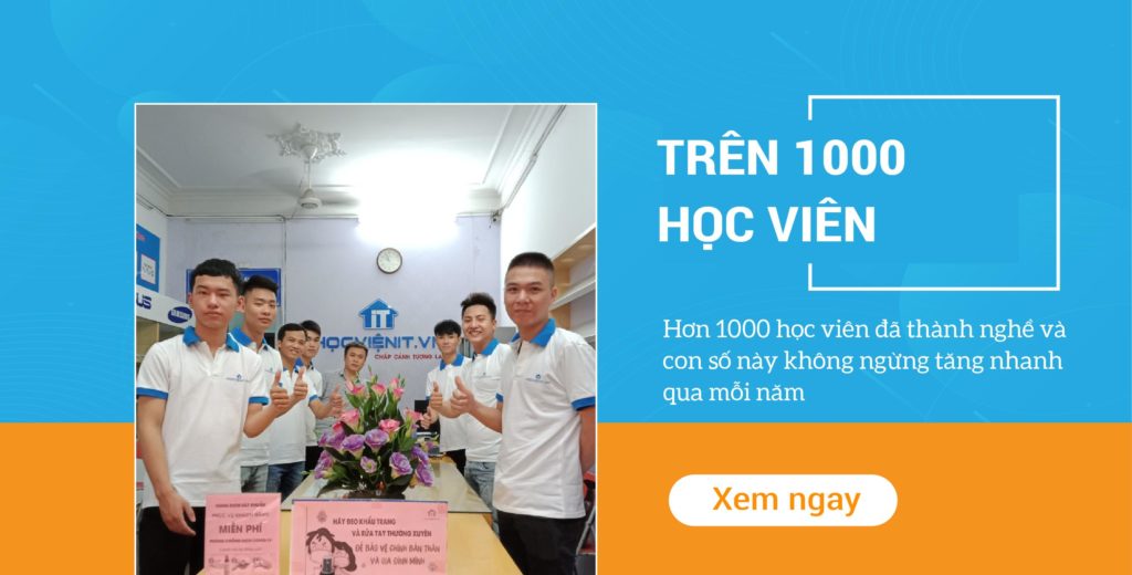 TRÊN 1000 HỌC VIÊN