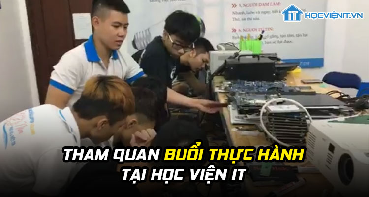 Tham quan buổi thực hành đo đạc giao tiếp mở nguồn thứ cấp