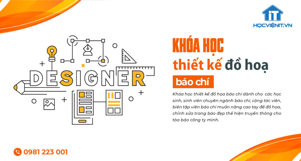 Khóa học thiết kế đồ họa báo chí