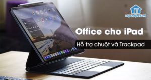 Office cho iPad hỗ trợ chuột và Trackpad