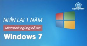 Microsoft ngừng hỗ trợ Windows 7 và lượng người dùng còn lại sau 1 năm