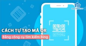 Sử dụng công cụ tìm kiếm Bing để tự tạo mã QR