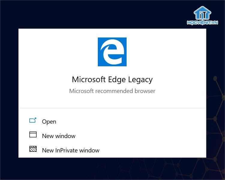 Trình duyệt ||Microsoft Edge Legacy đã rất lỗi thời