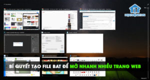 Bí quyết tạo file Bat để mở nhanh nhiều trang web