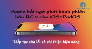 Phiên bản RC 2 của iOS/iPadOS