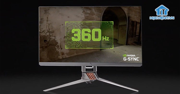 Công nghệ 360Hz được trang bị đầu tiên cho màn hình 1080p