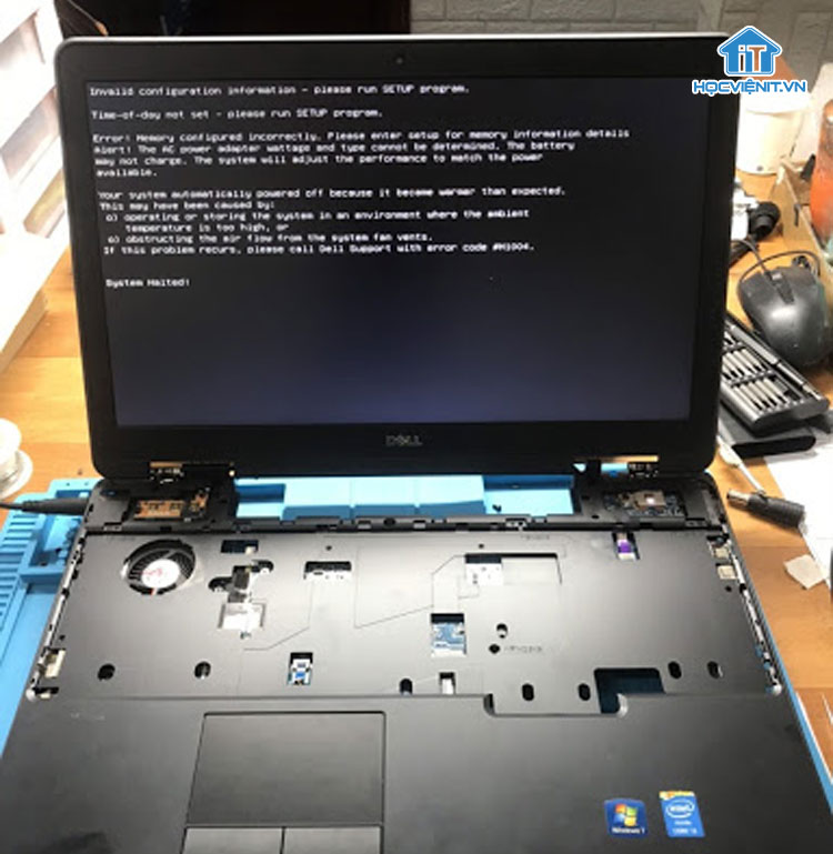 Sửa laptop Dell Latitude E5540 không bật được nguồn