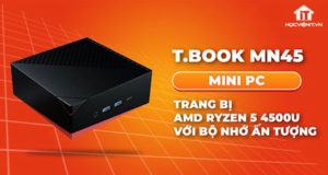 Mini PC T.Book MN45 nhỏ gọn với AMD Ryzen 5 4500U