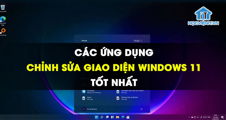 Chỉnh sửa giao diện Windows 11: Hãy khám phá các tính năng mới trên Windows 11 và tùy chỉnh giao diện máy tính của bạn theo sở thích cá nhân. Bộ công cụ chỉnh sửa giao diện sẽ giúp bạn thỏa sức sáng tạo để đổi màu nền, kích thước icon, âm thanh và hình nền. Tôi tin rằng bạn sẽ thích thú với những trải nghiệm thú vị này.