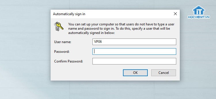 Bước cuối cùng để gỡ mật khẩu máy tính