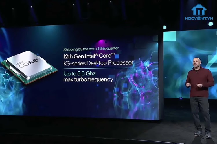 Bộ xử lý đã được công bố trên sân khấu trong buổi giới thiệu CES của Intel