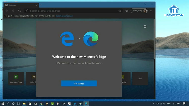  Microsoft Edge đã có phiên bản 100