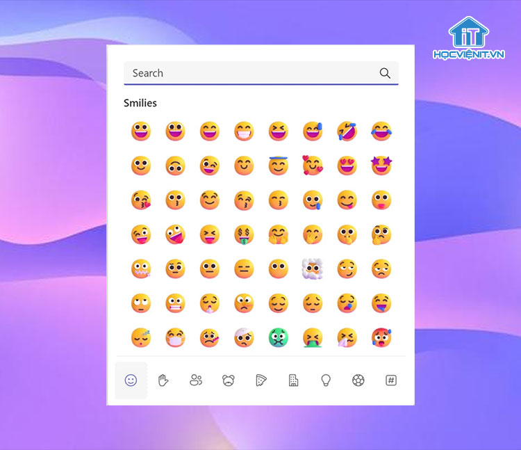 Bản cập nhật Team mới nhất đã đưa Fluent Emojis vào ứng dụng