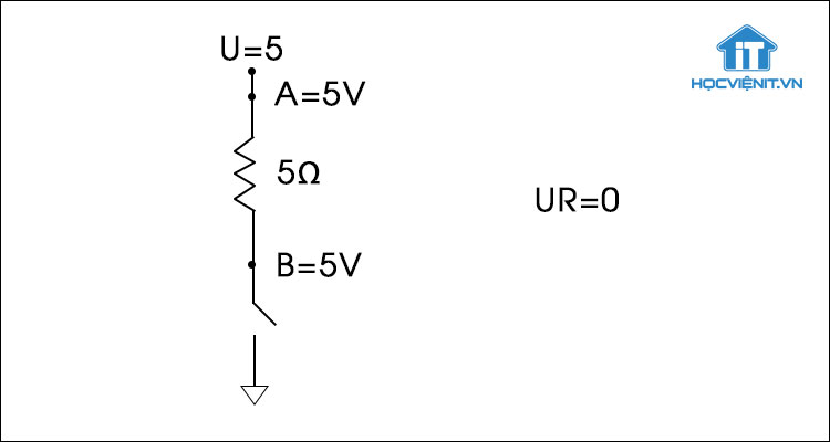 Ví dụ về cách xác định điện tích trong mạch