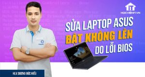 HLV. Dương Đức Hiếu hướng dẫn học viên sửa Laptop Asus bật không lên