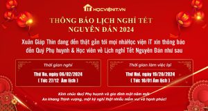 [THÔNG BÁO] Lịch nghỉ Tết Nguyên Đán 2024