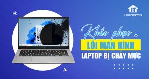 Màn hình laptop bị chảy mực thì sửa như thế nào?