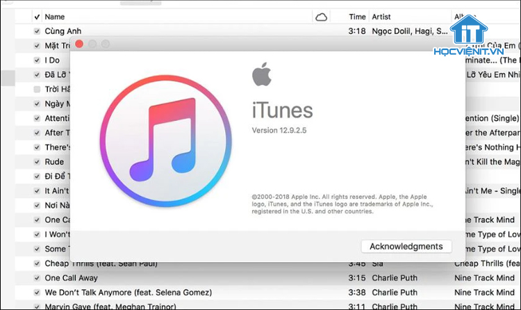 Giao diện iTunes