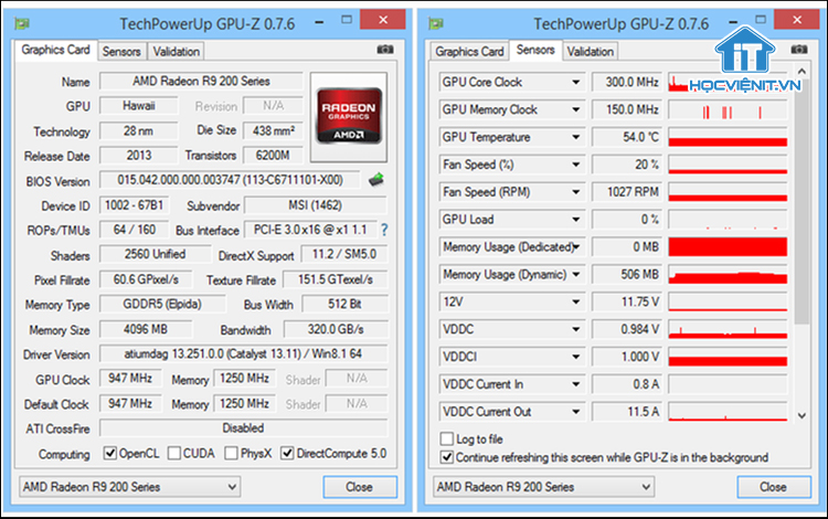 Phần mềm GPU-Z