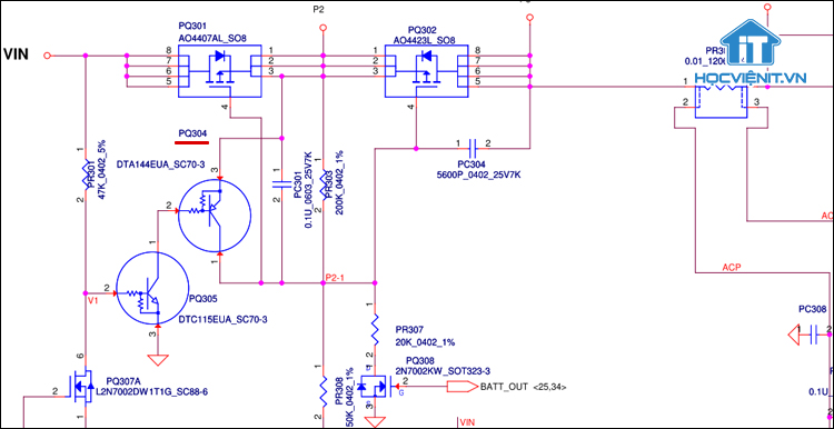 Transistor thuận PQ304