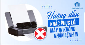 Khắc phục lỗi máy in không nhận lệnh in