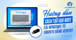 Cách tạo USB boot để cài Windows từ Ubuntu bằng Ventoy