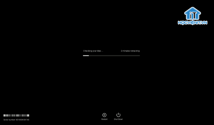 Chạy Apple Diagnostics