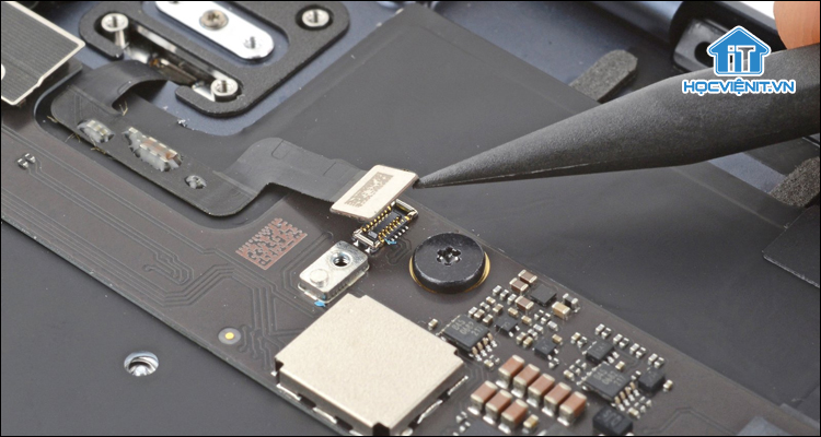 Ngắt cáp cảm biến Touch ID