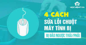 Làm gì khi gặp lỗi chuột máy tính bị đảo ngược trái phải?